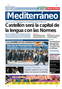 Castellón será la capital de la lengua con las Normes