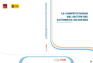 competitividad del sector del automóvil en España