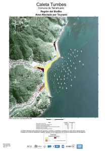 Area Afectada por Tsunami Región del BioBío Comuna de