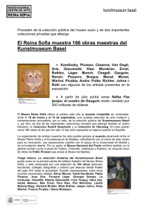 El Reina Sofía muestra 166 obras maestras del Kunstmuseum Basel