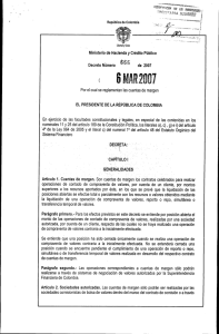 Decreto 0666 de 2007 - Superintendencia Financiera de Colombia