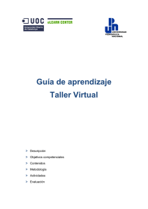Guía de aprendizaje Taller Virtual