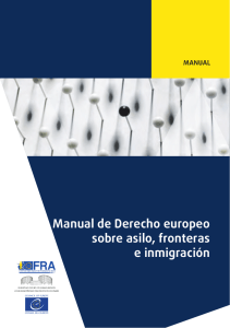 Manual de Derecho europeo sobre asilo, fronteras e inmigración