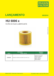 HU 6006 x - MANN+HUMMEL