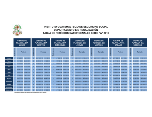 serie - Instituto Guatemalteco de Seguridad Social