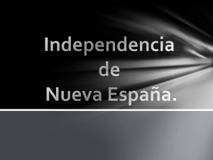 Independencia de la Nueva Espana