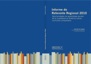 Informe de Referente Regional 2010