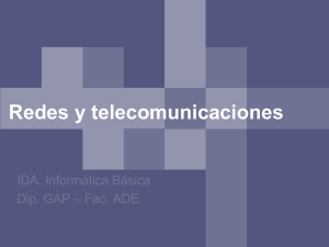 Redes y telecomunicaciones