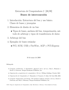 Estructura del bus