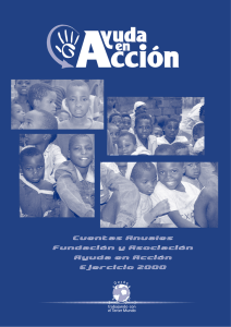 Cuentas Anuales Fundación y Asociación Ayuda en Acción