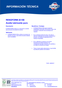renoform 20 kb - fuchs lubricantes