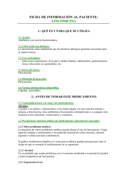 Lincocin Antibiotico Inyectable