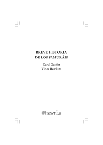 BREVE HISTORIA DE LOS SAMURÁIS