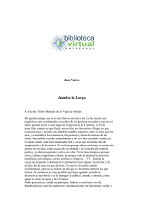 Juanita la Larga - Biblioteca Virtual Universal
