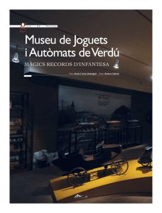 Museu de Joguets i Autòmats de Verdú