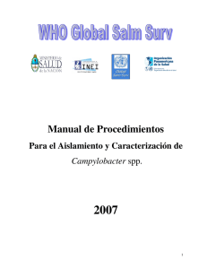 Manual Campylobacter 2007
