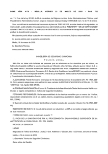 art. 114 Y ss. de la Ley 30 /92, de 26 de noviembre, de Régimen