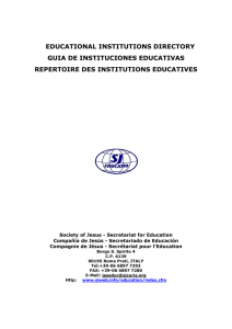 educational institutions directory guia de instituciones educativas