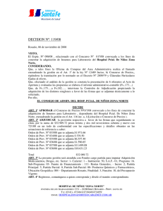 decision nº: 119/08 - Gobierno de Santa Fe