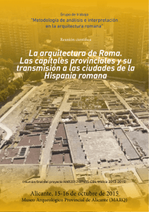 La arquitectura de Roma. Las capitales provinciales y su