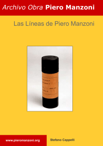 Las Líneas de Piero Manzoni