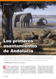 Los primeros asentamientos de Andalucía