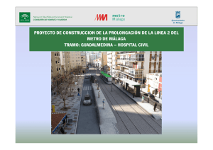 PROYECTO DE CONSTRUCCION DE LA PROLONGACIÓN DE LA