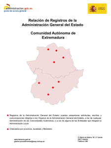 Extremadura - Administracion.gob.es