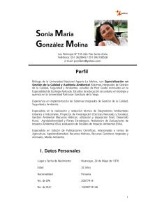 Sonia María González Molina