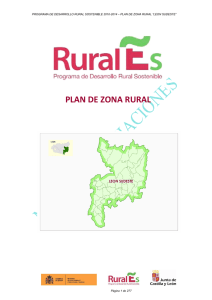 plan de zona rural - Junta de Castilla y León