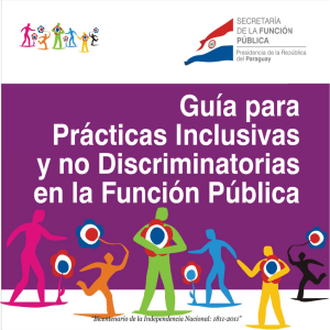 Guía para Prácticas inclusivas y no discriminatorias en
