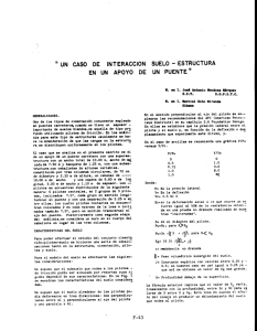 interacc|on ¡suelo - estructura