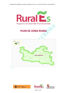 plan de zona rural - Junta de Castilla y León