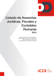 140703 Listado asesorias juridicas fiscales y contables de Rumania