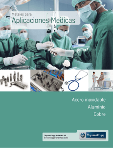 Aplicaciones Medicas - thyssenkrupp Materials NA