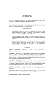 Acuerdo 004 12 de enero de 2007