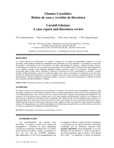 Glomus Carotídeo: Relato de caso y revisión de literatura Carotid