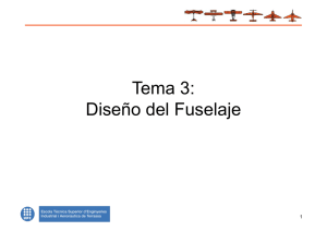 Tema 3 Diseño del Fuselaje