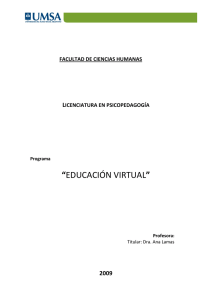 educación virtual