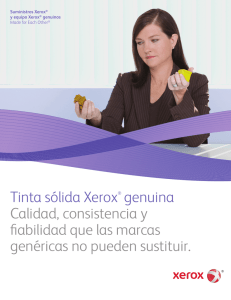 Xerox Genuine Supplies and Equipment: Made for Each Other