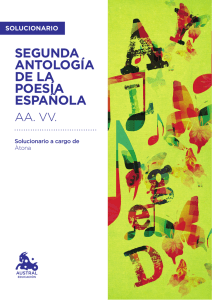segunda antología de la poesía española