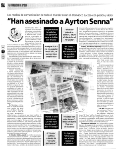 Han asesinado.a Ayrton Senna