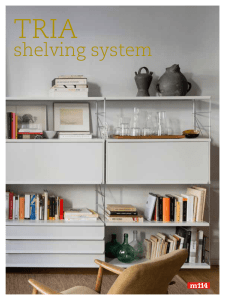 shelving system - Halbinsel Design