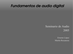Fundamentos de audio digital
