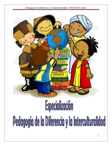 Pedagogía de la Diferencia y la Interculturalidad – UPN 094 D.F.