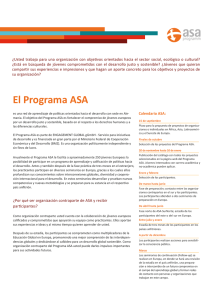 El Programa ASA - ASA