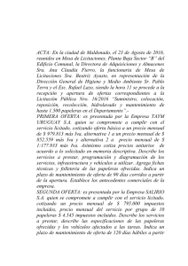 Acta L-P- 16-2016 - suministro, colocacion y mantenimiento papeleras