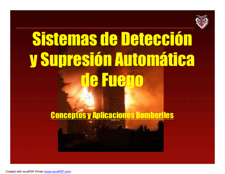 Sistemas De Detecci N Y Supresi N Autom Tica De Fuego