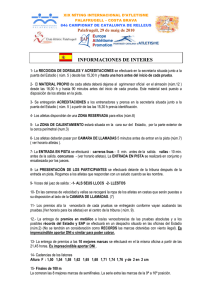 información atletas - Institut Municipal d`Esports de Palafrugell