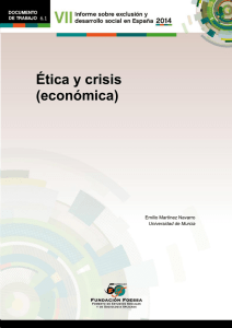 Ética y crisis (económica)
